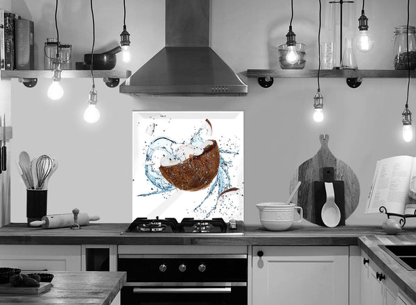 Sticla imprimata Nuca de cocos