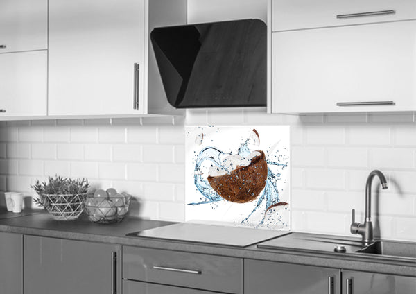 Sticla imprimata Nuca de cocos