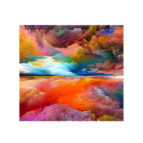 Sticla imprimata Explozie de culori